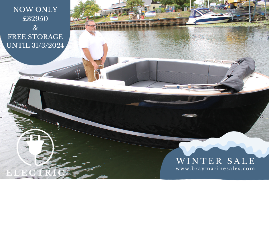 Winter sale prices on Chaloupe & Tridente dayboats.